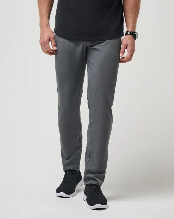 Men OPEN TO CLOSE PANT Heather Dark Grey TravisMathew Pants