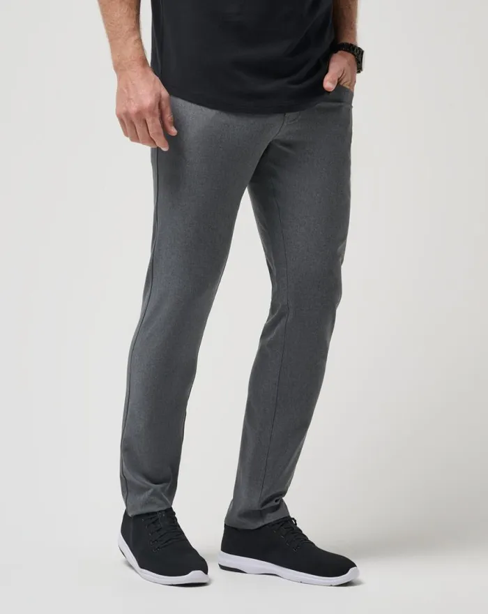 Men OPEN TO CLOSE PANT Heather Dark Grey TravisMathew Pants