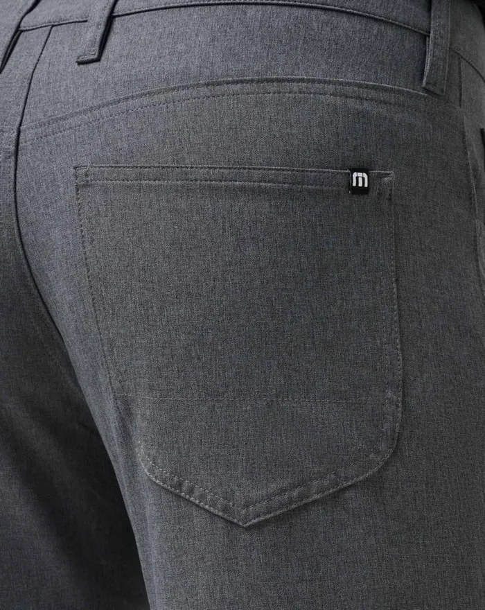 Men OPEN TO CLOSE PANT Heather Dark Grey TravisMathew Pants