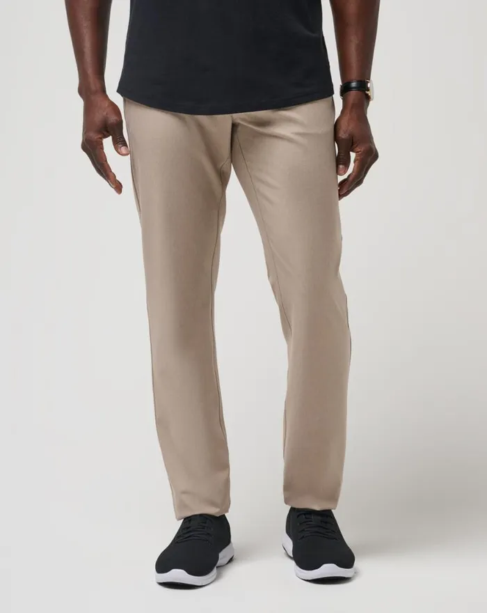 Men OPEN TO CLOSE PANT Heather Khaki TravisMathew Pants