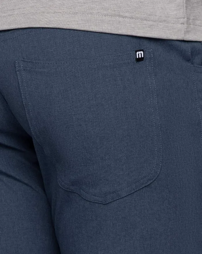 Men OPEN TO CLOSE PANT Heather Navy TravisMathew Pants Men OPEN TO CLOSE PANT Heather Navy TravisMathew Pants