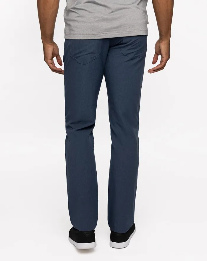 Men OPEN TO CLOSE PANT Heather Navy TravisMathew Pants Men OPEN TO CLOSE PANT Heather Navy TravisMathew Pants