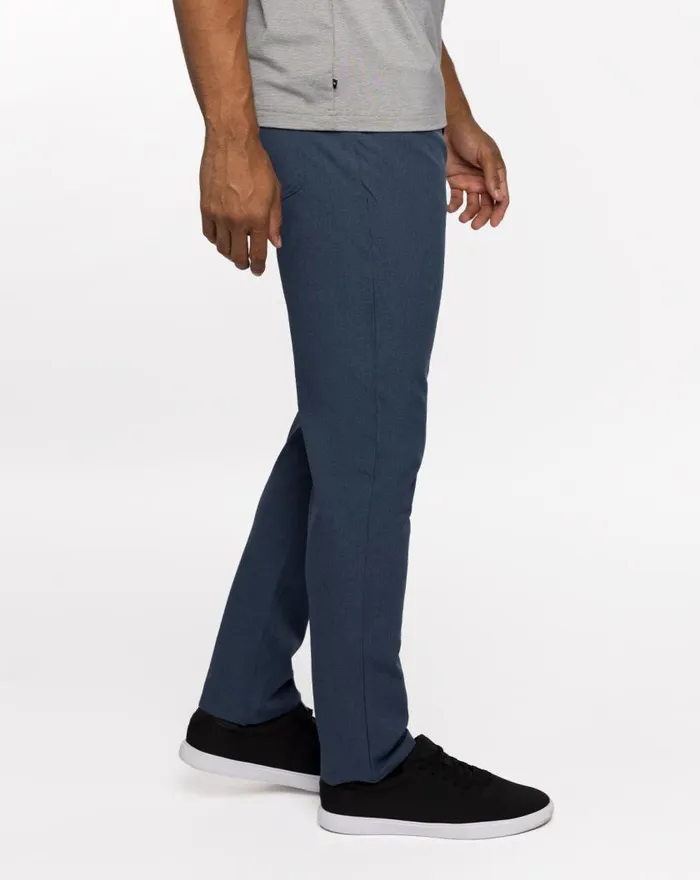 Men OPEN TO CLOSE PANT Heather Navy TravisMathew Pants Men OPEN TO CLOSE PANT Heather Navy TravisMathew Pants