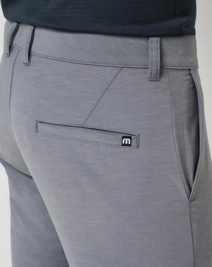 Men OPEN TO CLOSE TECH CHINO PANT Heather Quiet Shade TravisMathew Pants