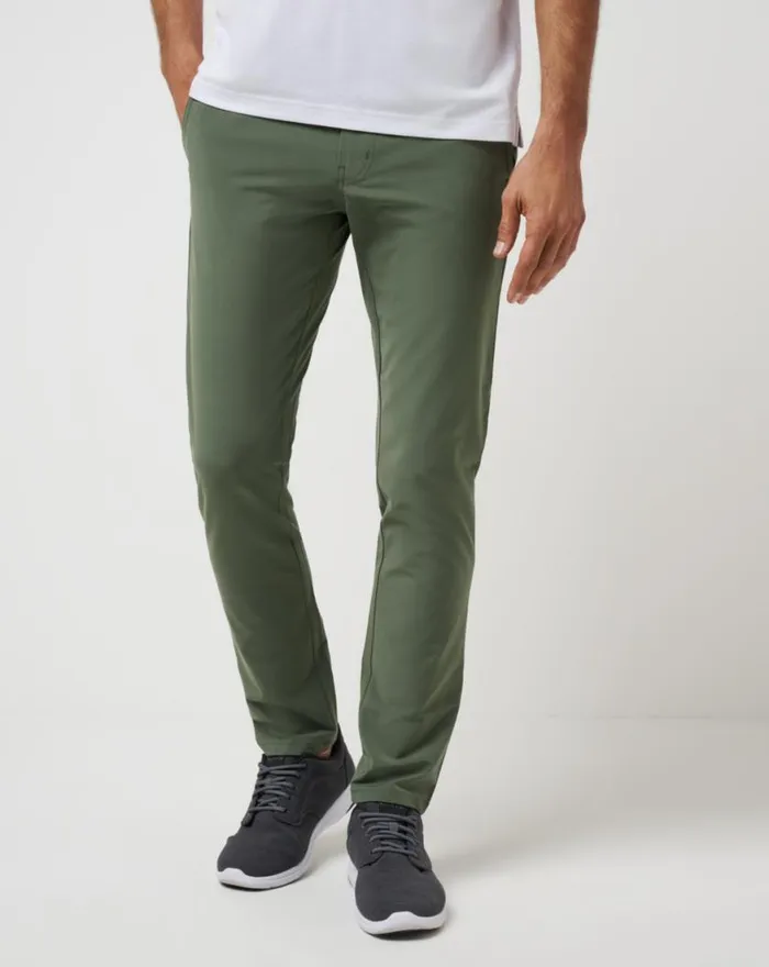 Men OPEN TO CLOSE TECH CHINO PANT Thyme TravisMathew Pants