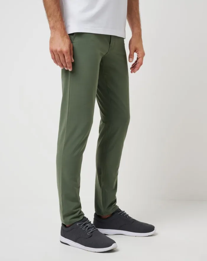 Men OPEN TO CLOSE TECH CHINO PANT Thyme TravisMathew Pants