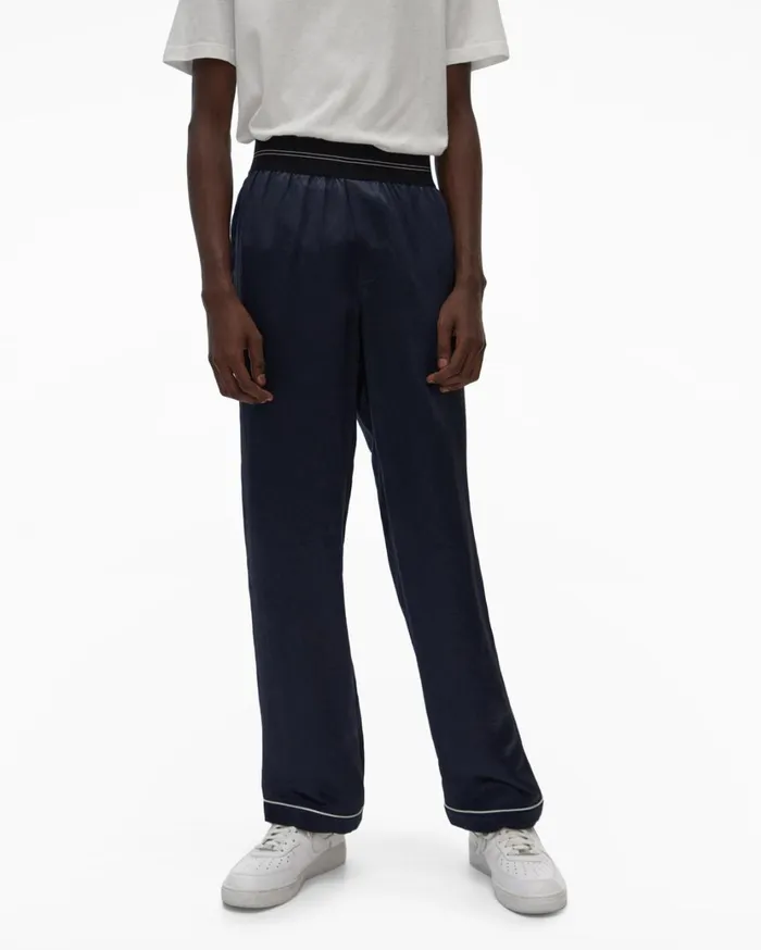 Men Pajama Pant Admiral Blue Helmut Lang Pants