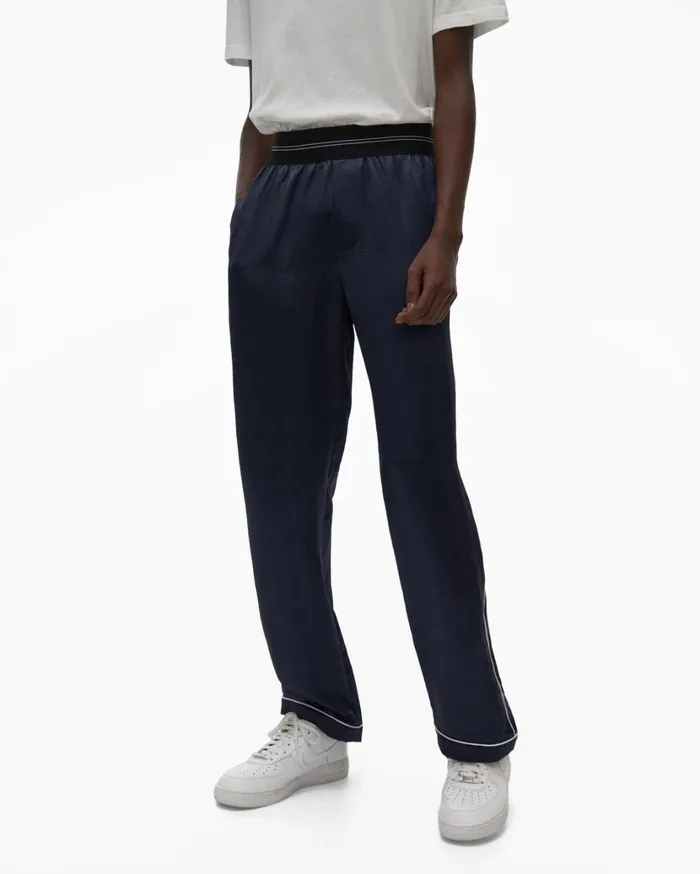 Men Pajama Pant Admiral Blue Helmut Lang Pants