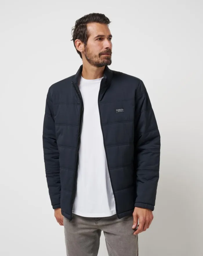 Men PALISADES PUFFER JACKET Black TravisMathew Jackets