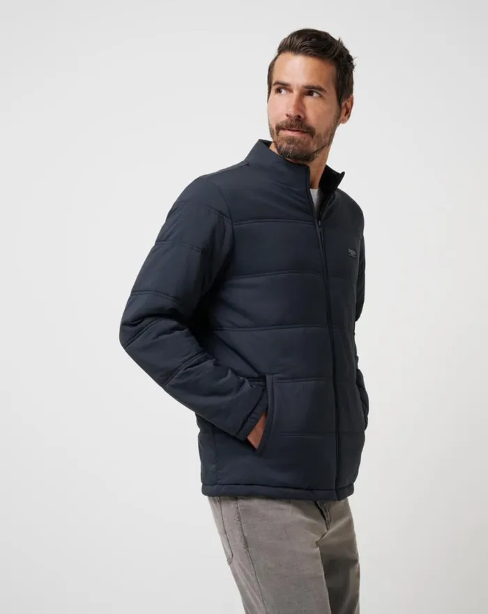 Men PALISADES PUFFER JACKET Black TravisMathew Jackets