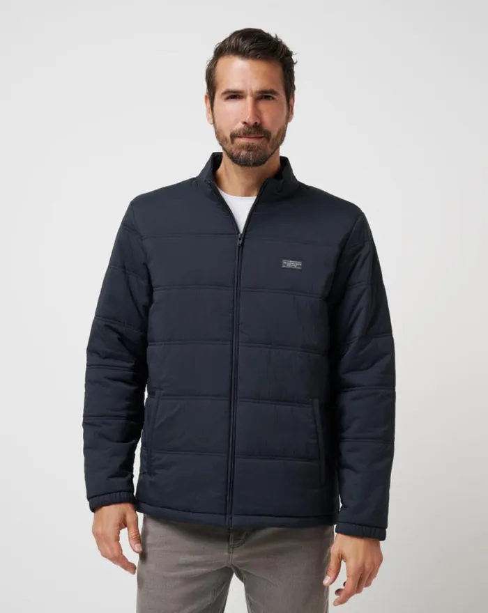 Men PALISADES PUFFER JACKET Black TravisMathew Jackets