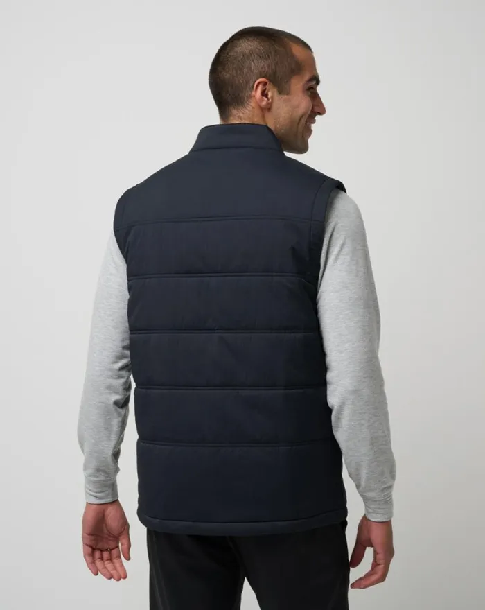 Men PALISADES PUFFER VEST Black TravisMathew Vests