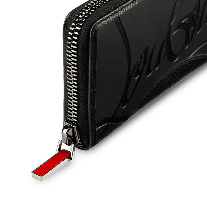 Men Panettone Wallet Wallet 8211 Calf Leather 8211 Black Black Christian Louboutin Wallets and Cardholders