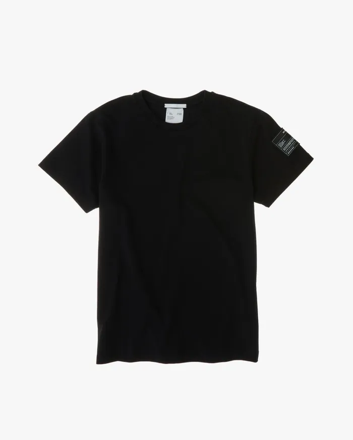 Men Patch Tee Basalt Black Helmut Lang TShirts