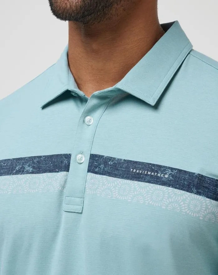 Men PLANNED ACTIVITY POLO Cameo TravisMathew Polos