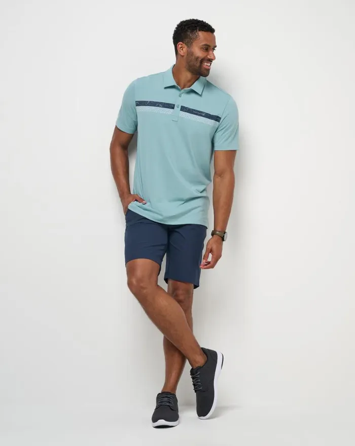 Men PLANNED ACTIVITY POLO Cameo TravisMathew Polos