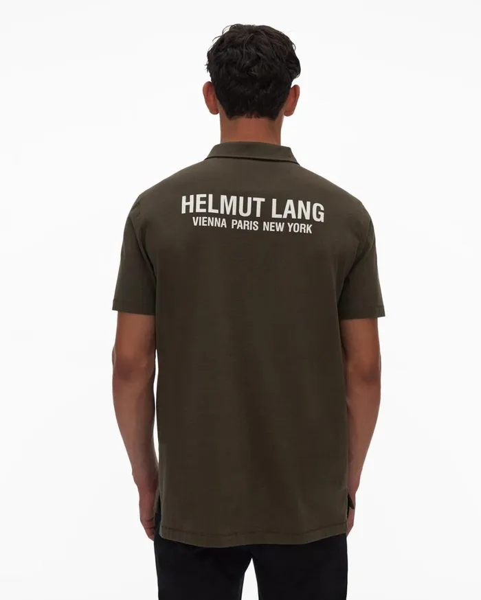 Men Polo Tee Hunter Sage Helmut Lang TShirts