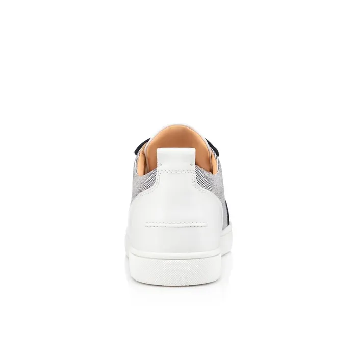 Men Rantulow Sneakers 8211 Calf Leather Cotton And Veau Velours 8211 Navy Navy Christian Louboutin Low Top Sneakers