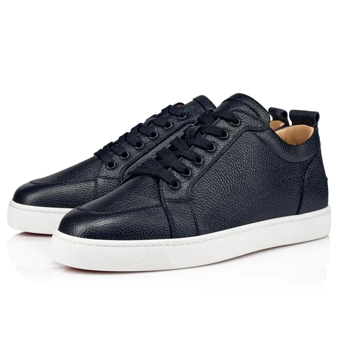 Men Rantulow Sneakers 8211 Grained Calf Leather 8211 Marine Marine Christian Louboutin Low Top Sneakers Men Rantulow Sneakers 8211 Grained Calf Leather 8211 Marine Marine Christian Louboutin Low Top Sneakers