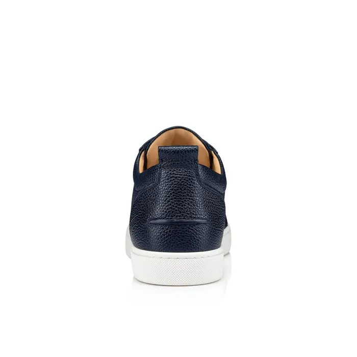 Men Rantulow Sneakers 8211 Grained Calf Leather 8211 Marine Marine Christian Louboutin Low Top Sneakers
