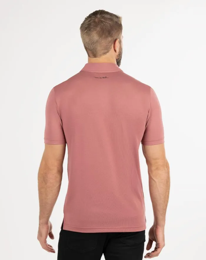 Men RED RIVER POLO Roan Rouge TravisMathew Polos