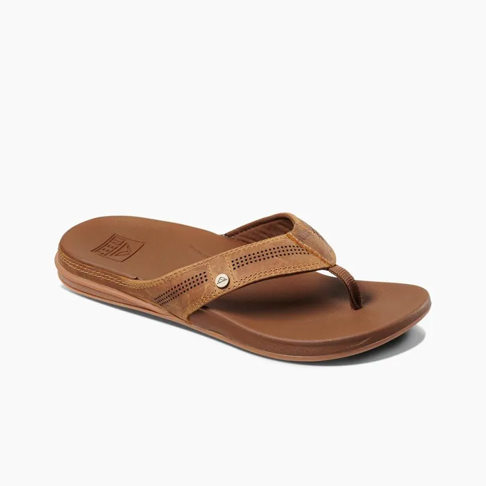 Men Reef Flip Flops Cushion Lux Toffee Men Reef Flip Flops Cushion Lux Toffee