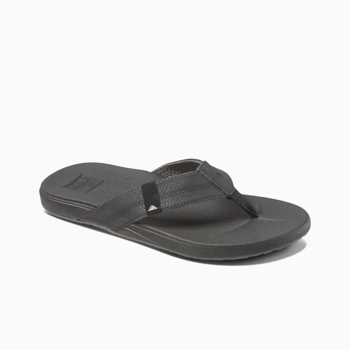 Men Reef Flip Flops Cushion Phantom Black Men Reef Flip Flops Cushion Phantom Black