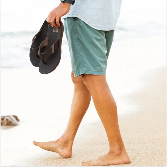 Men Reef Flip Flops Santa Ana Brown Men Reef Flip Flops Santa Ana Brown