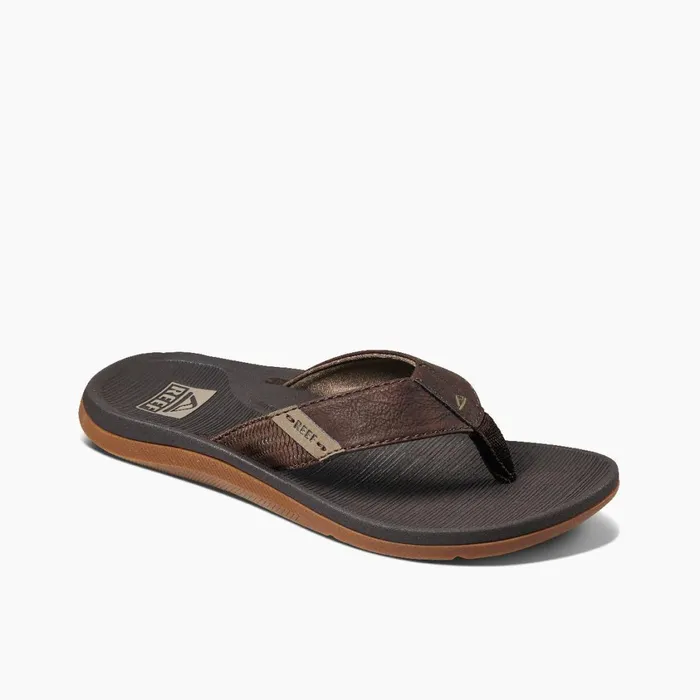 Men Reef Flip Flops Santa Ana Brown Men Reef Flip Flops Santa Ana Brown
