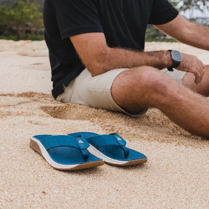 Men Reef Flip Flops The Deckhand Ocean Depths Men Reef Flip Flops The Deckhand Ocean Depths