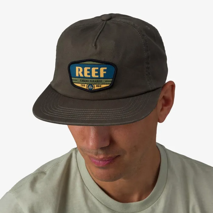 Men Reef Hats and Beanies Gavino Twill Hat Thyme