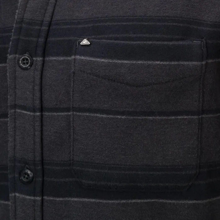Men Reef Outerwear Bartlett Woven Jacket Caviar Men Reef Outerwear Bartlett Woven Jacket Caviar