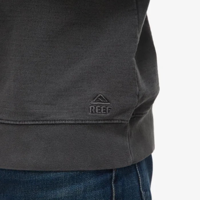 Men Reef Outerwear Vivas Crewneck Pullover Pirate Blk Men Reef Outerwear Vivas Crewneck Pullover Pirate Blk
