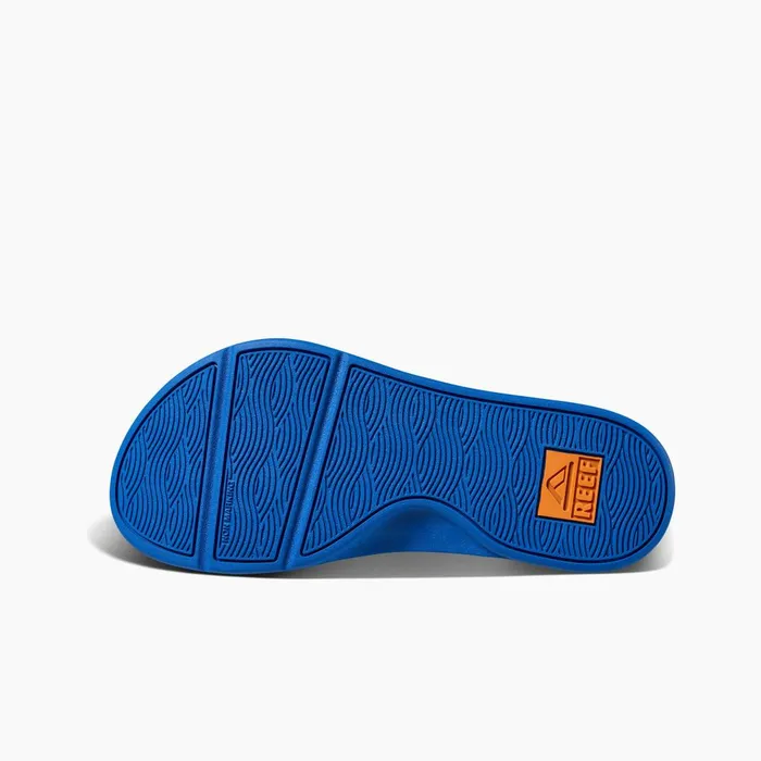 Men Reef Sandals Cruiser Bluewhiteorange Men Reef Sandals Cruiser Bluewhiteorange