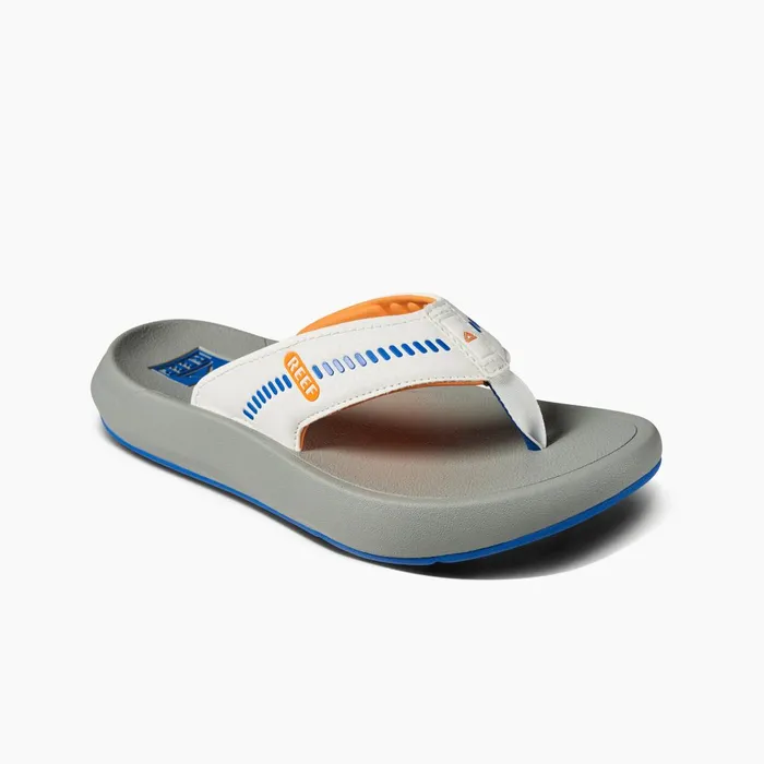 Men Reef Sandals Cruiser Bluewhiteorange Men Reef Sandals Cruiser Bluewhiteorange