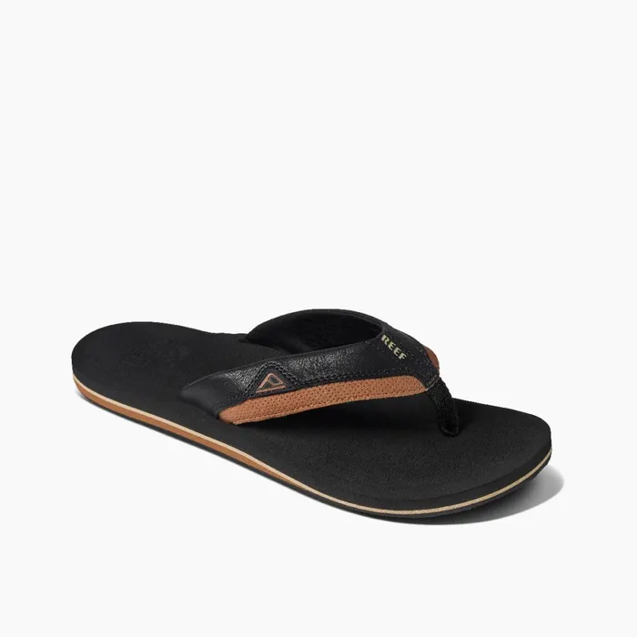 Men Reef Sandals Cushion Dawn Blacktan Men Reef Sandals Cushion Dawn Blacktan