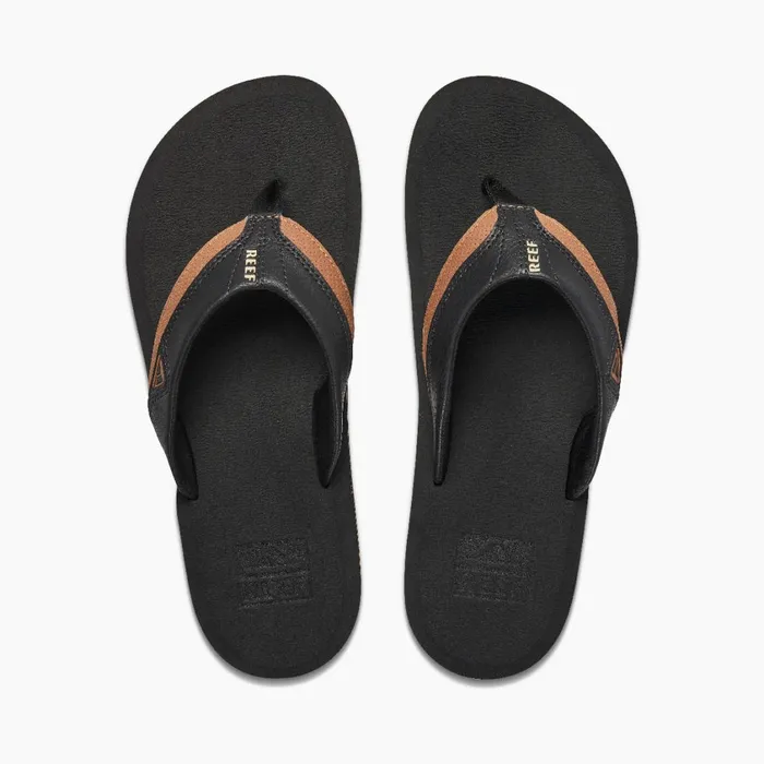 Men Reef Sandals Cushion Dawn Blacktan Men Reef Sandals Cushion Dawn Blacktan