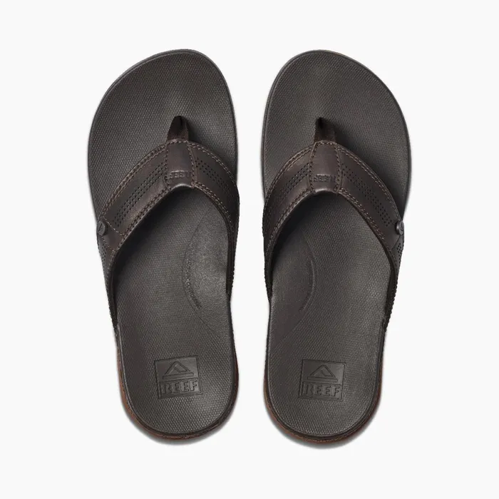 Men Reef Sandals Cushion Lux Brown Men Reef Sandals Cushion Lux Brown