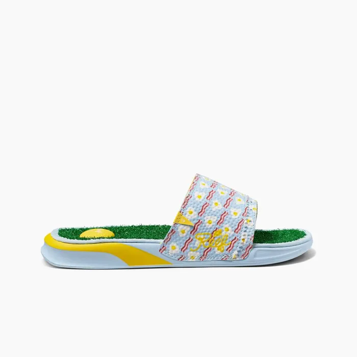 Men Reef Sandals Mulligan Slide Breakfast Ball