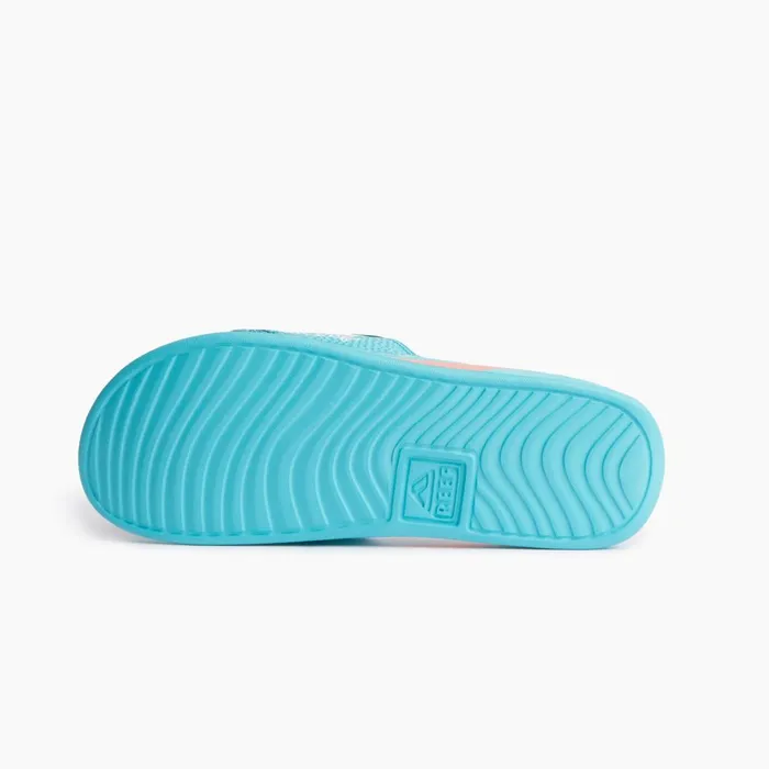 Men Reef Sandals Mulligan Slide Tropics Men Reef Sandals Mulligan Slide Tropics