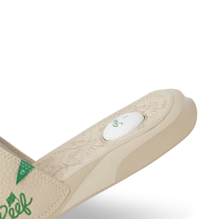 Men Reef Sandals Mulligan Slide Vintage Floral Men Reef Sandals Mulligan Slide Vintage Floral