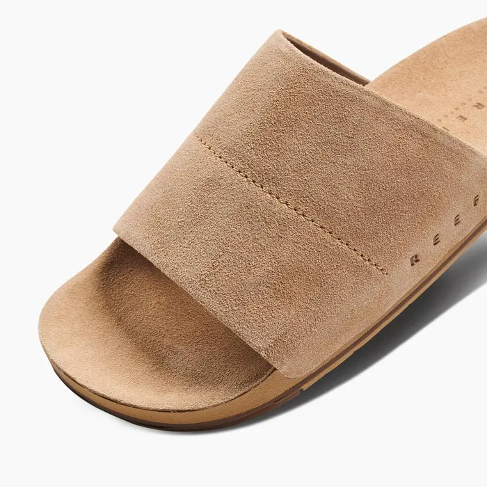 Men Reef Sandals Ojai Slide Tan Men Reef Sandals Ojai Slide Tan