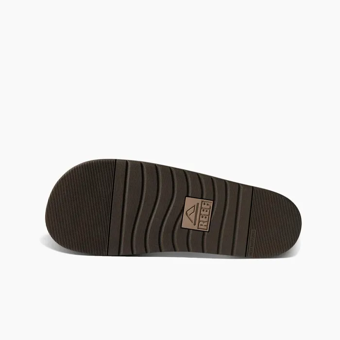 Men Reef Sandals Ojai Two Bar Brown Leather Men Reef Sandals Ojai Two Bar Brown Leather