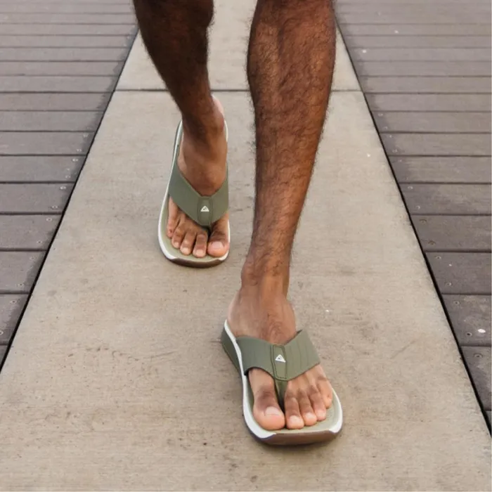 Men Reef Sandals The Deckhand Khaki Men Reef Sandals The Deckhand Khaki