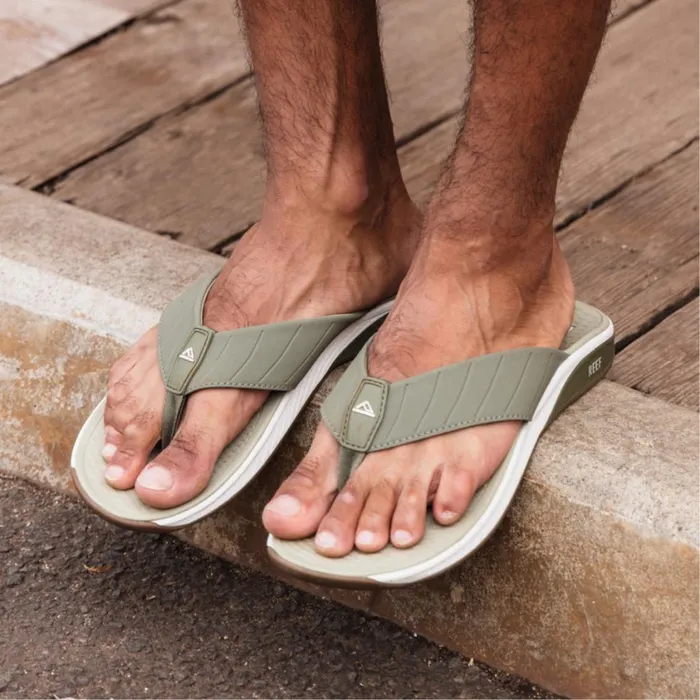 Men Reef Sandals The Deckhand Khaki Men Reef Sandals The Deckhand Khaki