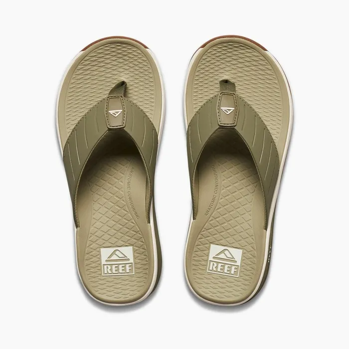 Men Reef Sandals The Deckhand Khaki Men Reef Sandals The Deckhand Khaki
