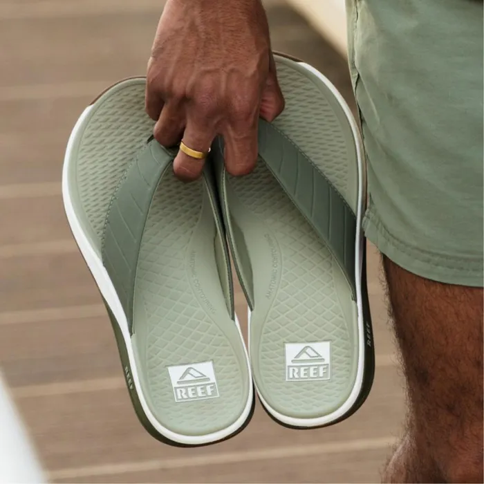 Men Reef Sandals The Deckhand Khaki Men Reef Sandals The Deckhand Khaki