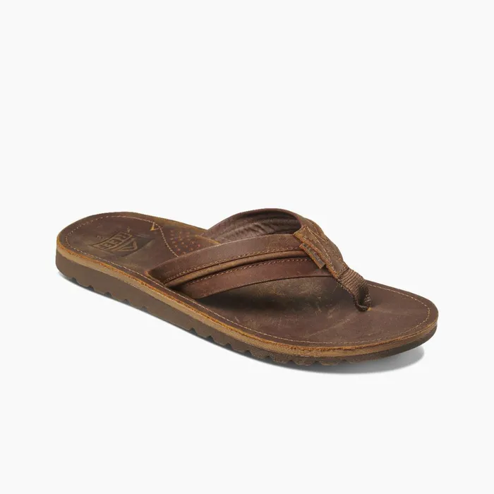 Men Reef Sandals Voyage Lux Brownbrown Men Reef Sandals Voyage Lux Brownbrown
