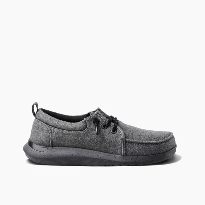 Men Reef Shoes Swellsole Cutback Grey Wool