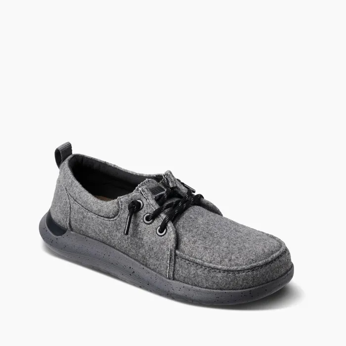 Men Reef Shoes Swellsole Cutback Grey Wool Men Reef Shoes Swellsole Cutback Grey Wool